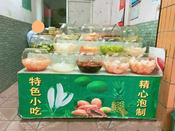 水果酸野摊图片_广西酸野摊图片大全