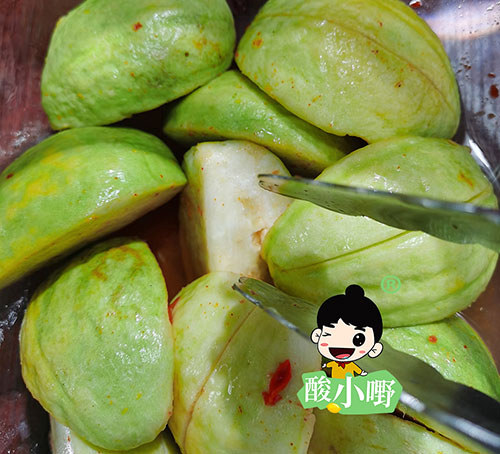 博白番石榴酸野怎么做_番石榴酸野的制作方法配料