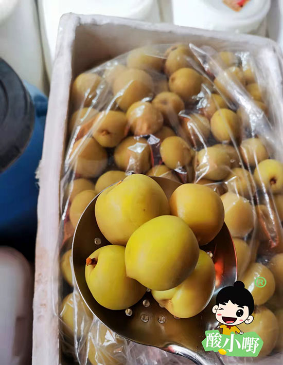 酸甜脆口的桃子酸野批发